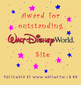 Award for an Outstanding Disney Web Site